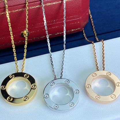 [Glitter Jewelry]LOVE NECKLACE 16MM