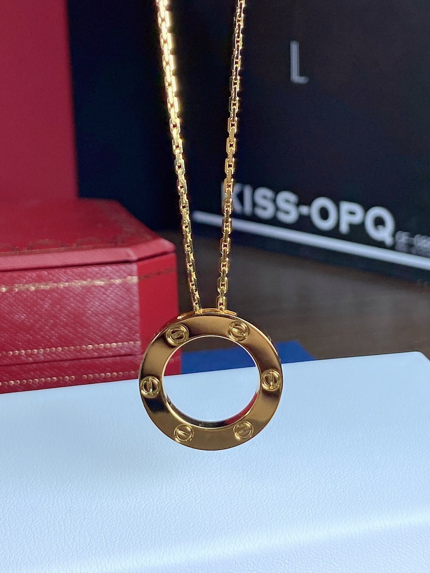 [Glitter Jewelry]LOVE NECKLACE 16MM