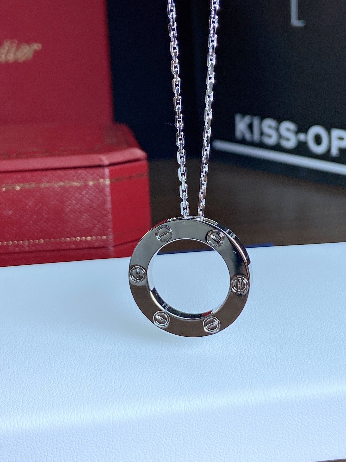 [Glitter Jewelry]LOVE NECKLACE 16MM