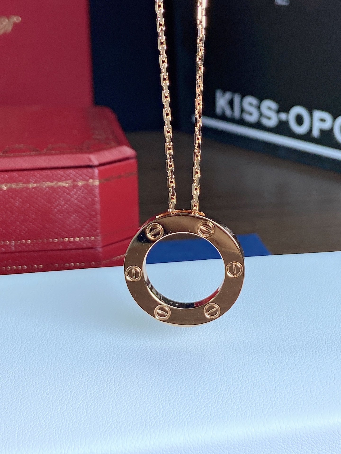 [Glitter Jewelry]LOVE NECKLACE 16MM