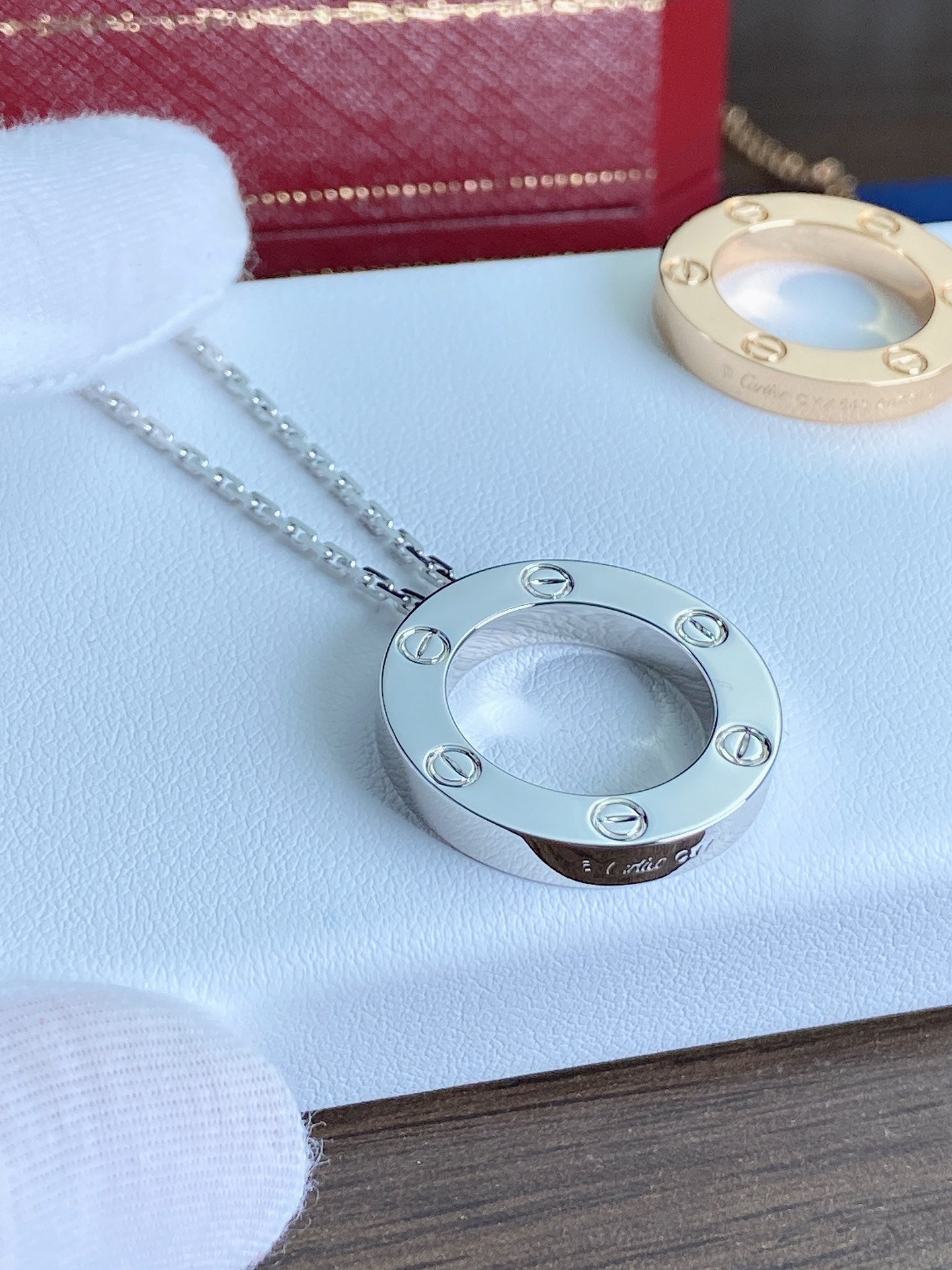 [Glitter Jewelry]LOVE NECKLACE 16MM
