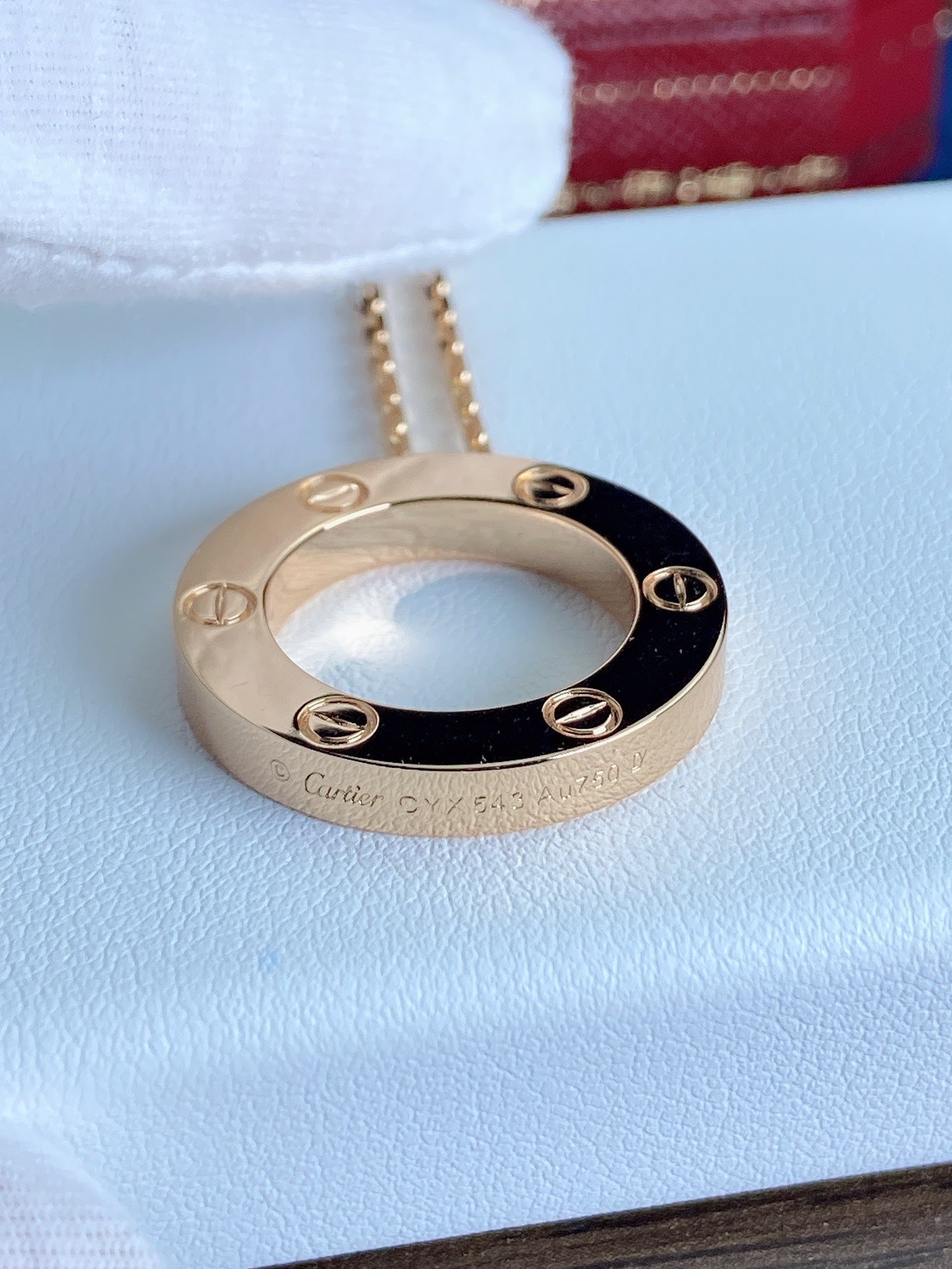 [Glitter Jewelry]LOVE NECKLACE 16MM
