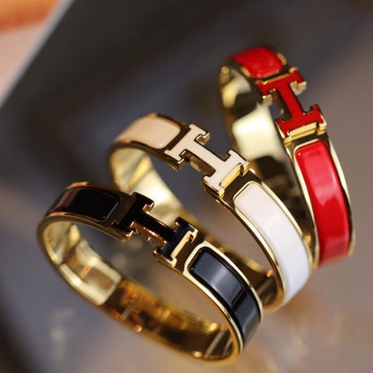 [Glitter Jewelry]H BRACELET 12MM GOLD