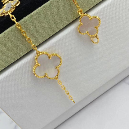 [Glitter Jewelry]MAGIC CLOVER MOP GOLD BRACELET 5 MOTIFS