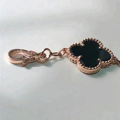 [Glitter Jewelry]CLOVER 5 MOTIFS MULTICOLOR  BRACELET