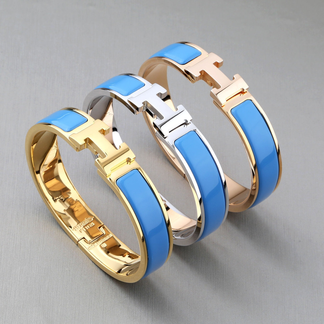 [Glitter Jewelry]H BRACELET TURQUOISE 12MM
