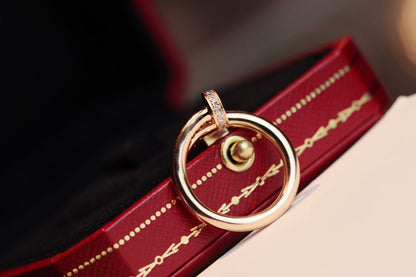 [Glitter Jewelry]JUSTE RING 2.65MM PINK GOLD DIAMOND