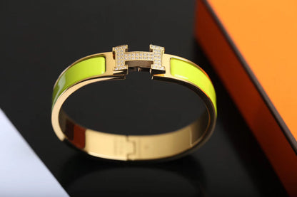 [Glitter Jewelry]H BRACELET GOLD DIAMOND