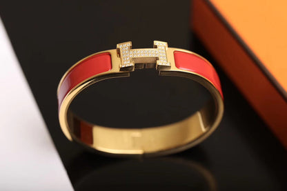 [Glitter Jewelry]H BRACELET GOLD DIAMOND