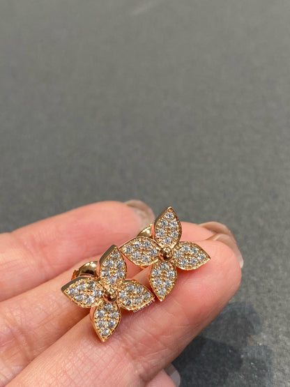 [Glitter Jewelry]STAR DIAMOND EARRINGS