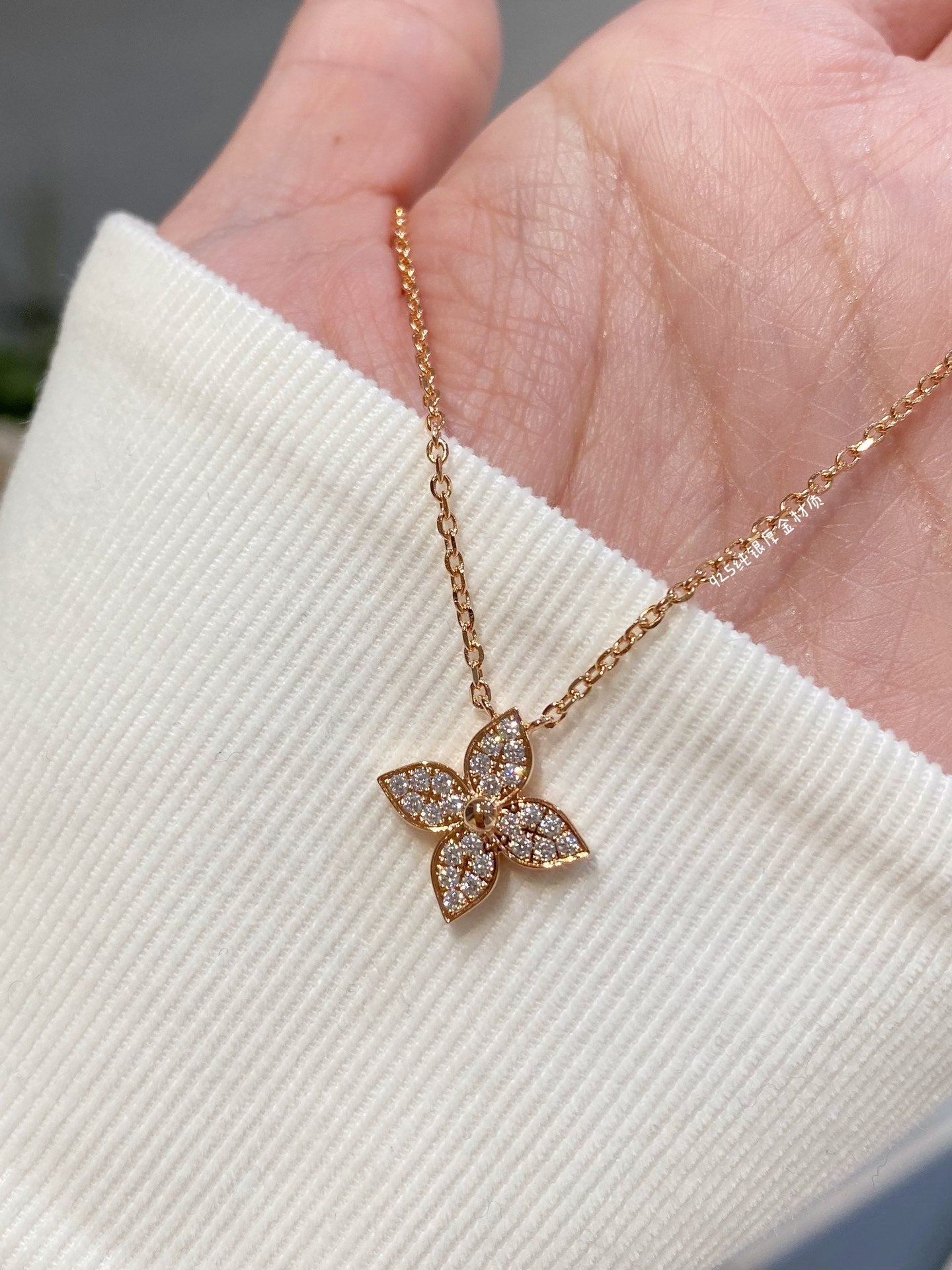 [Glitter Jewelry]STAR DIAMOND NECKALCE