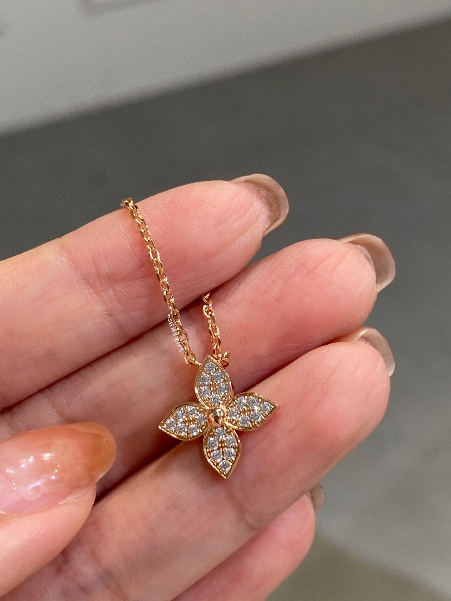 [Glitter Jewelry]STAR DIAMOND NECKALCE