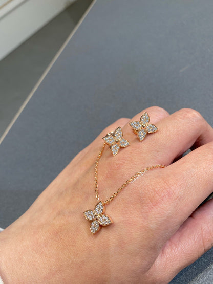 [Glitter Jewelry]STAR DIAMOND NECKALCE