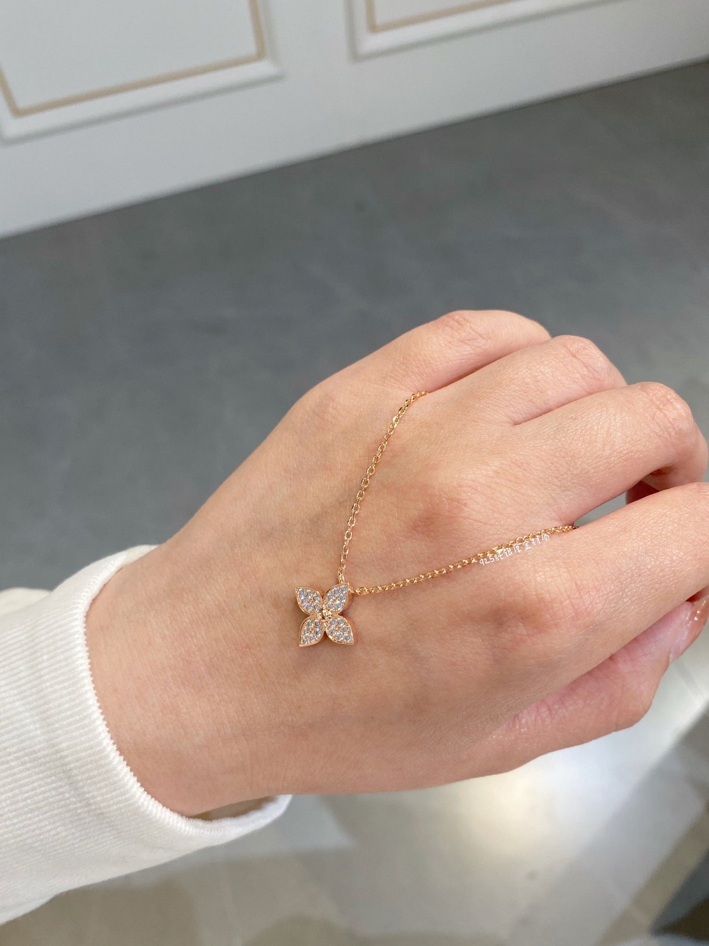 [Glitter Jewelry]STAR DIAMOND NECKALCE