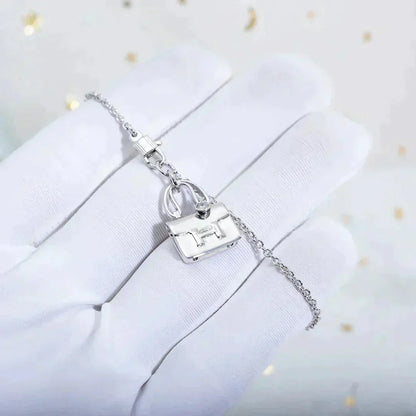 [Glitter Jewelry]AMULETTE PEDANT SILVER NECKLACE