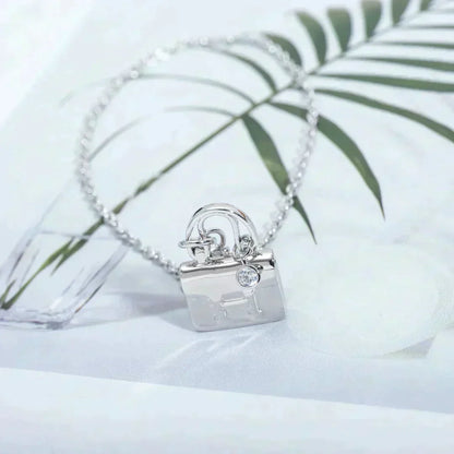 [Glitter Jewelry]AMULETTE PEDANT SILVER NECKLACE