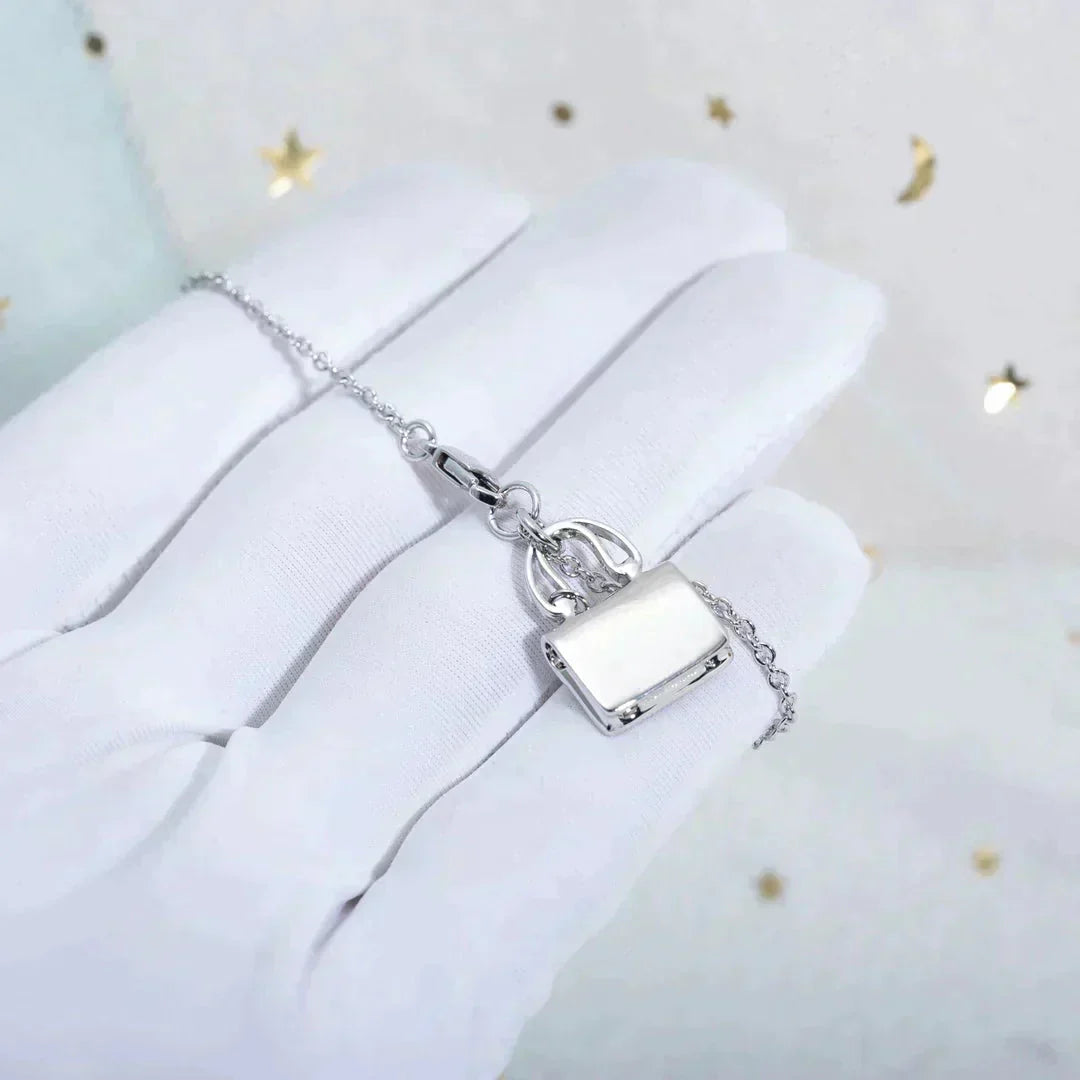 [Glitter Jewelry]AMULETTE PEDANT SILVER NECKLACE