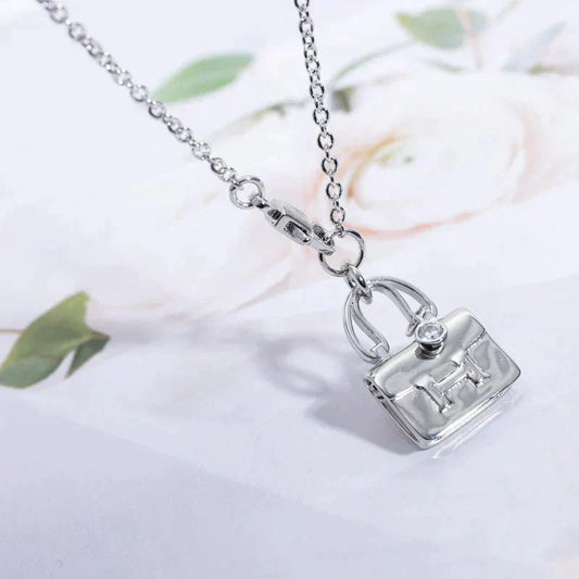 [Glitter Jewelry]AMULETTE PEDANT SILVER NECKLACE