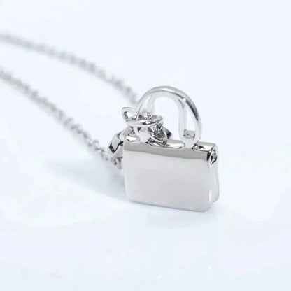 [Glitter Jewelry]AMULETTE PEDANT SILVER NECKLACE