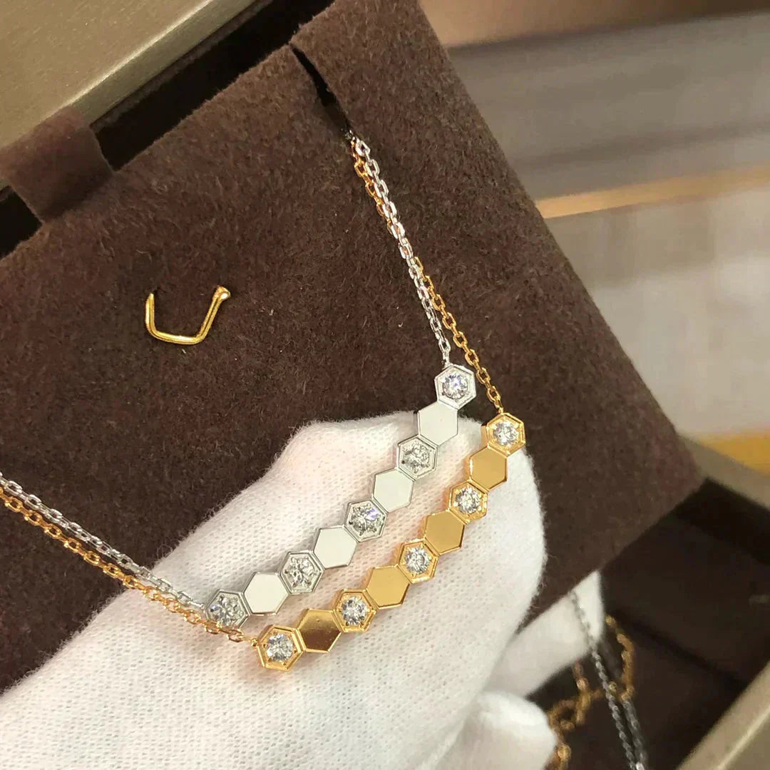 [Glitter Jewelry]BEE LOVE NECKLACE DIAMOND