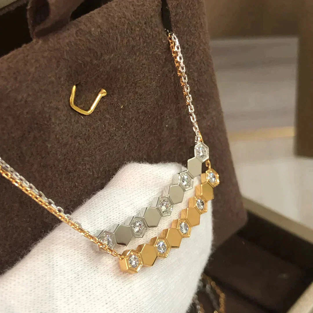 [Glitter Jewelry]BEE LOVE NECKLACE DIAMOND