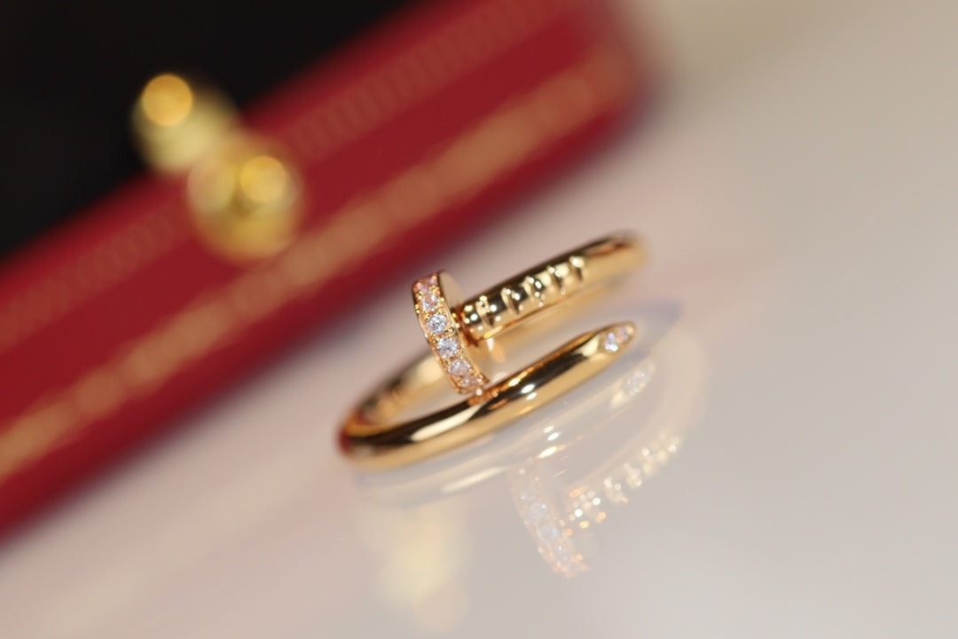 [Glitter Jewelry]JUSTE RING 2.65MM GOLD DIAMOND