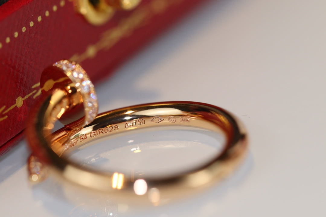 [Glitter Jewelry]JUSTE RING 2.65MM GOLD DIAMOND