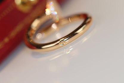 [Glitter Jewelry]JUSTE RING 2.65MM GOLD DIAMOND
