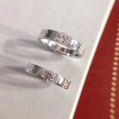 [Glitter Jewelry]LOVE RING 3.6MM 1 BIG DIAMOND