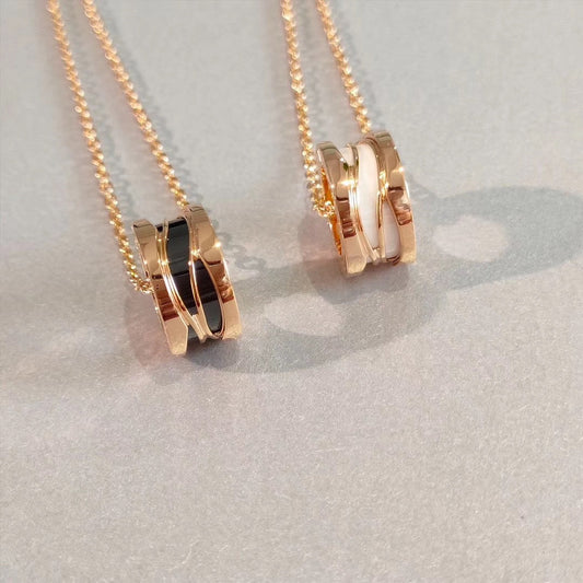[Glitter Jewelry]ZERO 1 NECKLACE PINK GOLD