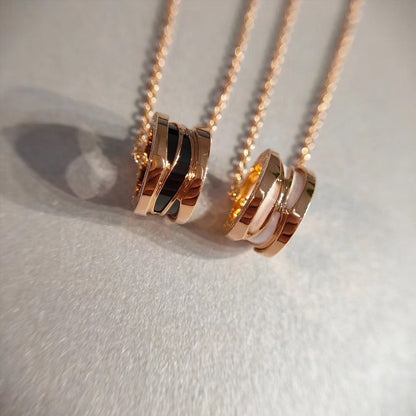 [Glitter Jewelry]ZERO 1 NECKLACE PINK GOLD