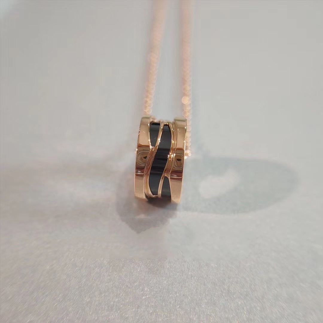 [Glitter Jewelry]ZERO 1 NECKLACE PINK GOLD
