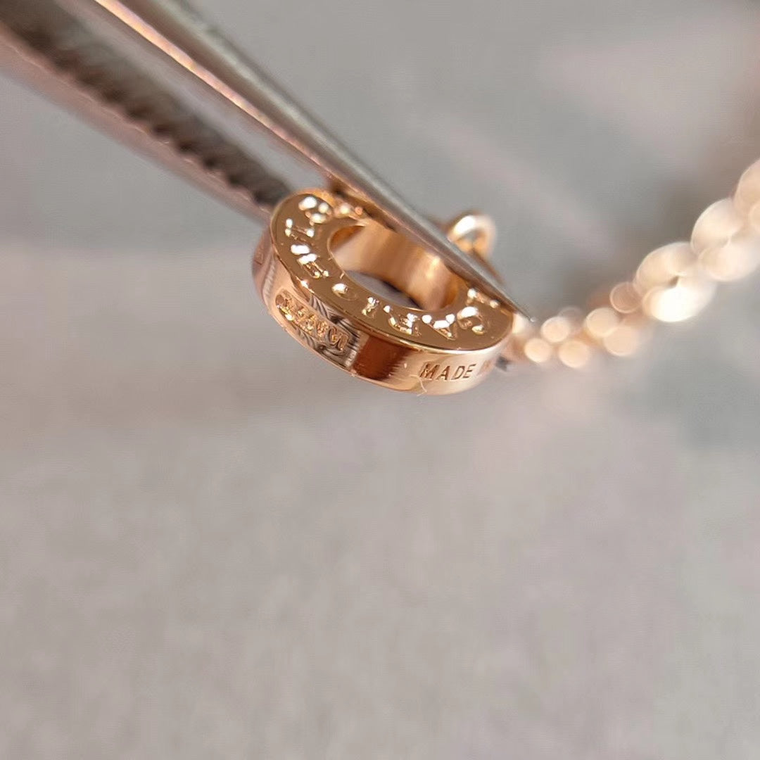 [Glitter Jewelry]ZERO 1 NECKLACE PINK GOLD