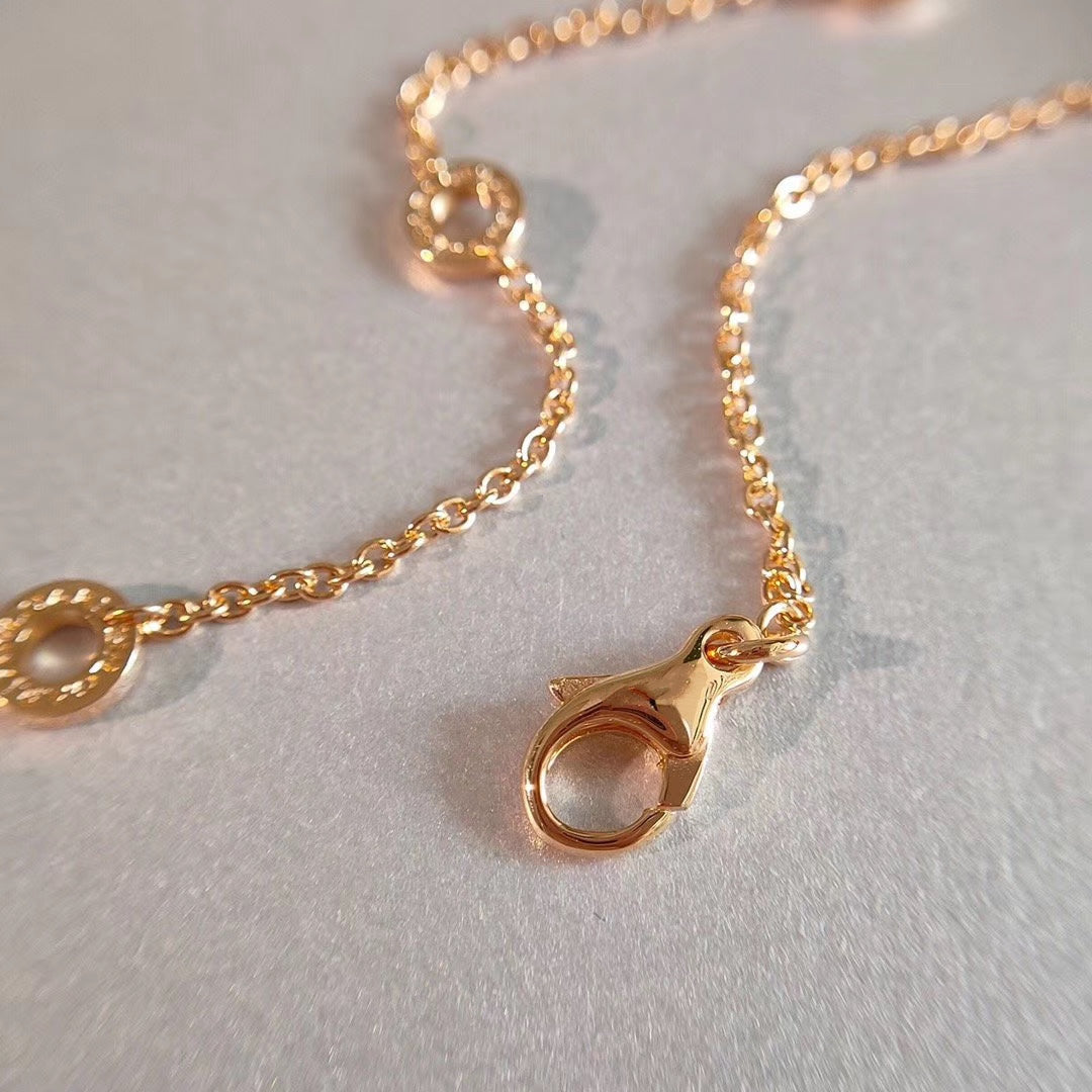 [Glitter Jewelry]ZERO 1 NECKLACE PINK GOLD
