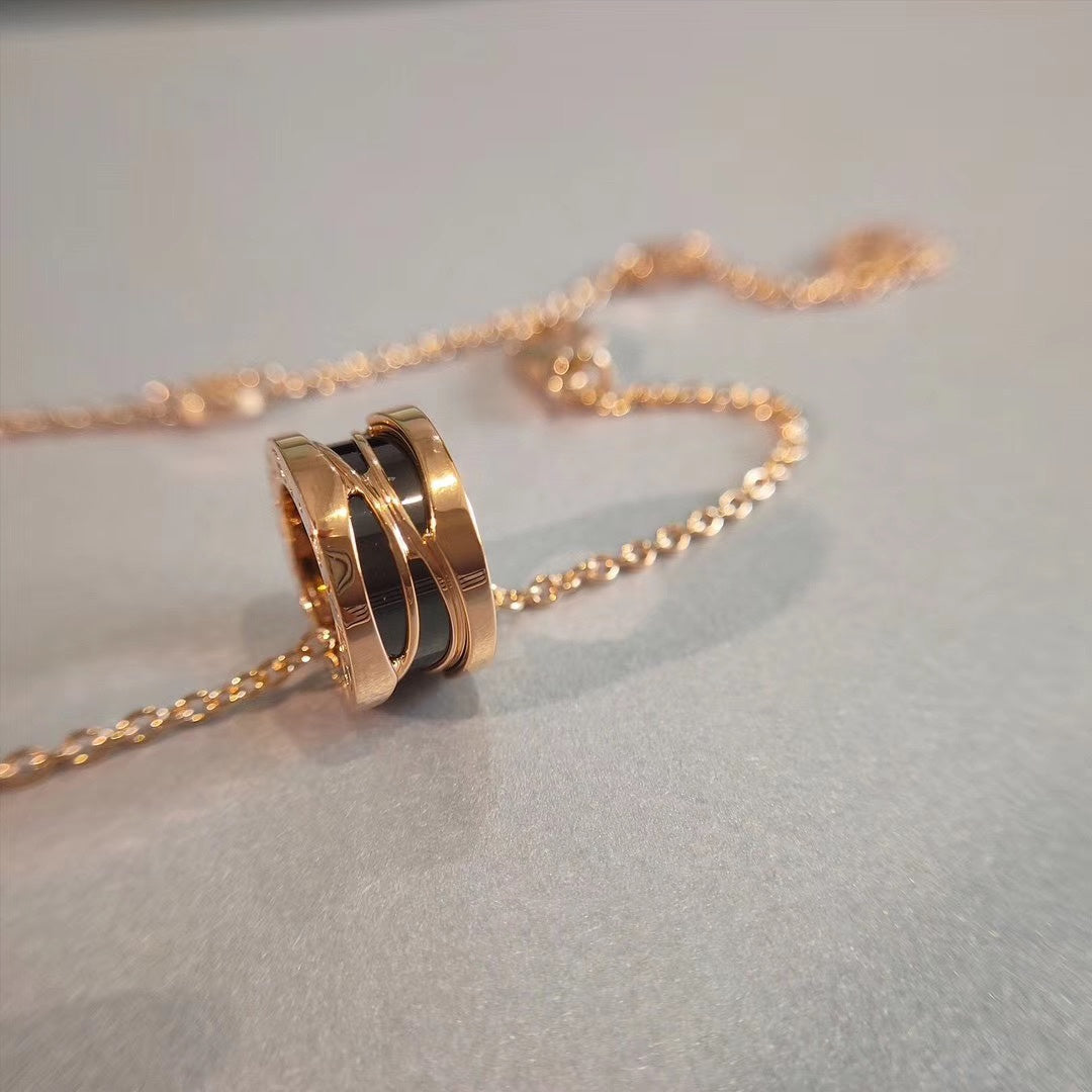 [Glitter Jewelry]ZERO 1 NECKLACE PINK GOLD