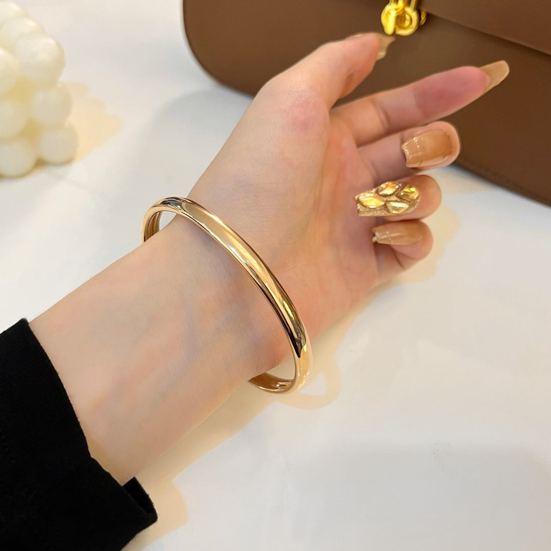 [Glitter Jewelry]PANTHERE GOLD DIAMOND OPEN BRACELET