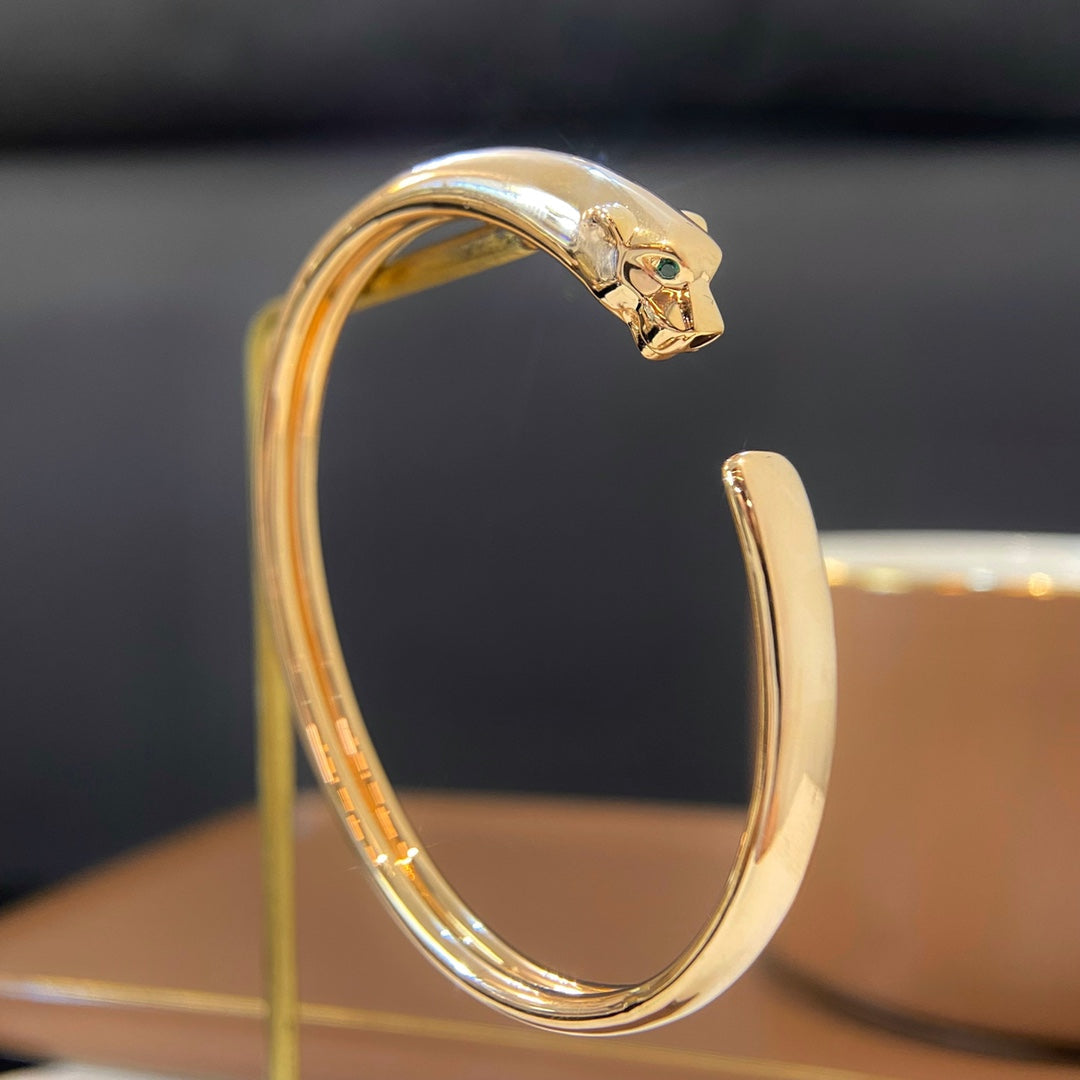 [Glitter Jewelry]PANTHERE GOLD OPEN BRACELET