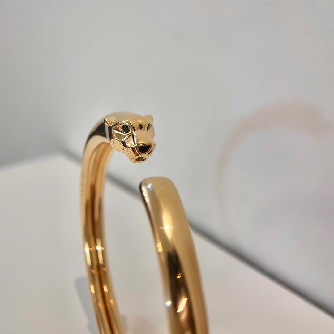 [Glitter Jewelry]PANTHERE GOLD OPEN BRACELET
