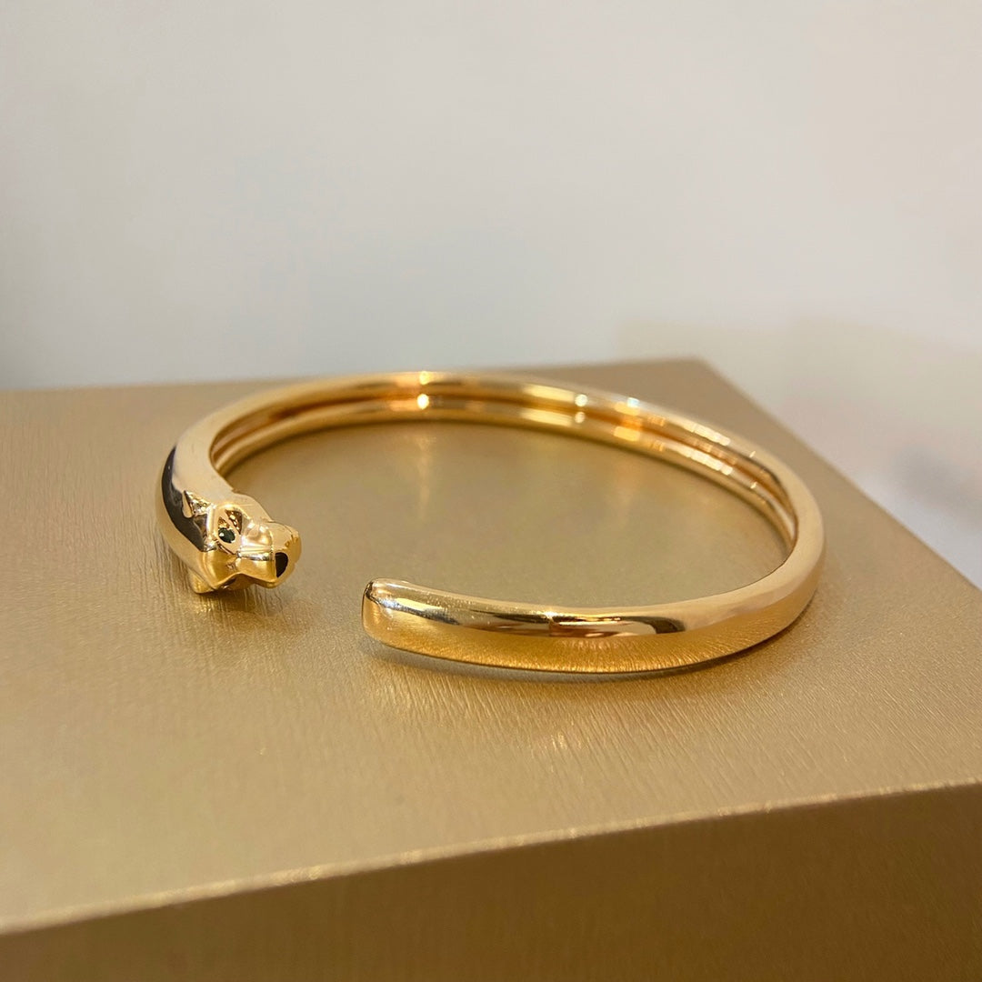 [Glitter Jewelry]PANTHERE GOLD OPEN BRACELET