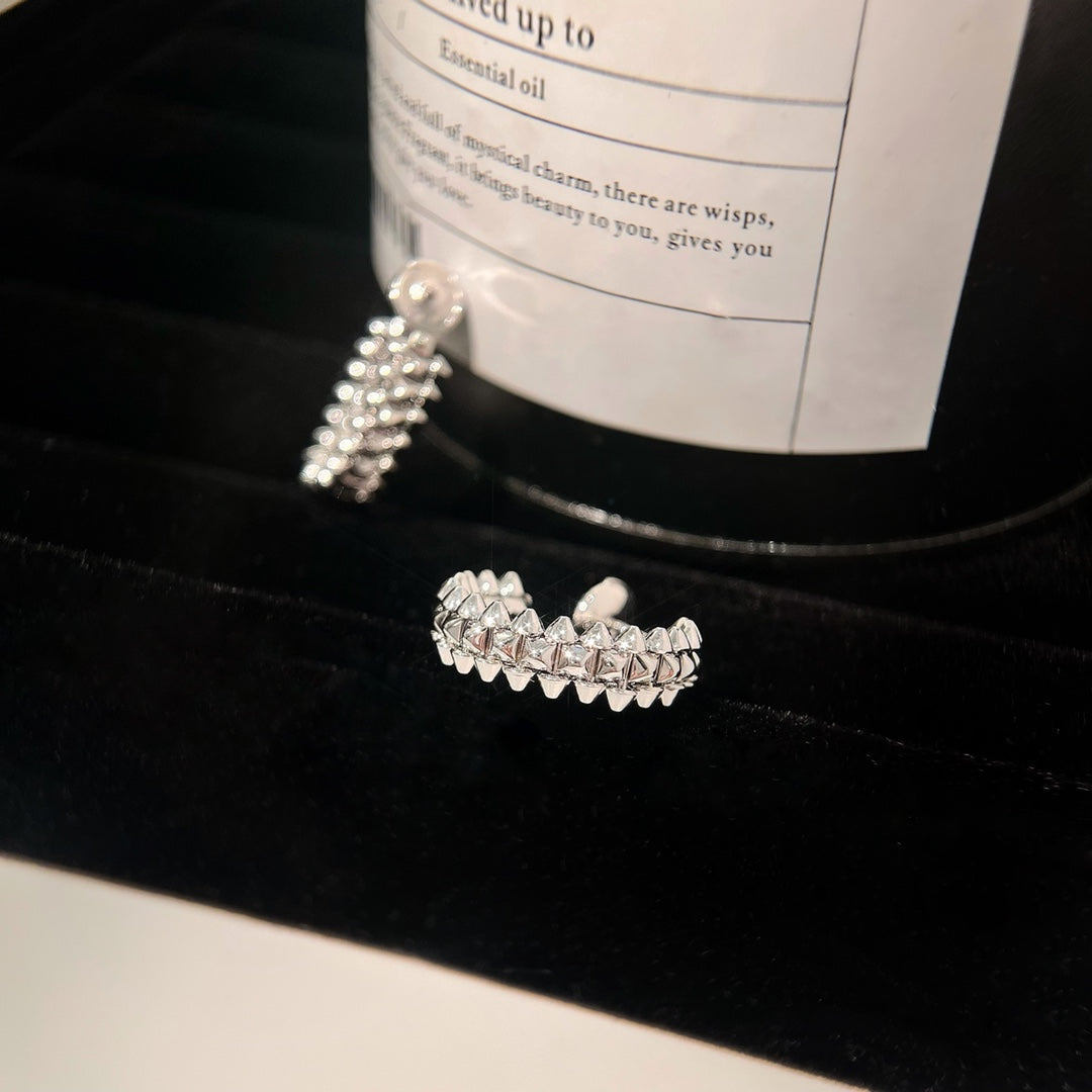 [Glitter Jewelry]CLASH EARRINGS