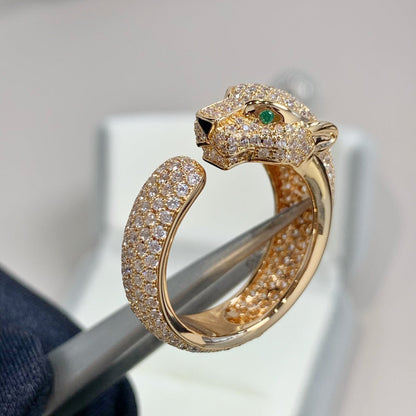 [Glitter Jewelry]PANTHERE PINK GOLD DIAMOND RING
