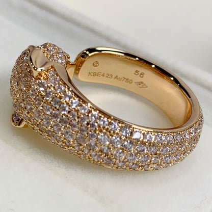 [Glitter Jewelry]PANTHERE PINK GOLD DIAMOND RING