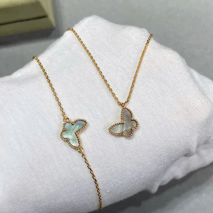 [Glitter Jewelry]BUTTERFLY DARK MOP BUTTERFLY BRACELET