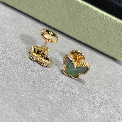 [Glitter Jewelry]BUTTERFLY DARK MOP  EARRINGS