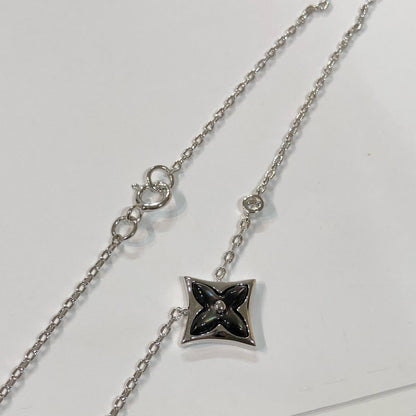 [Glitter Jewelry]STAR BLACK MOP NECKLACE