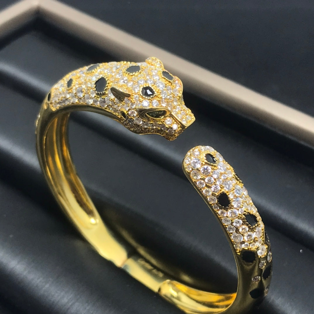 [Glitter Jewelry]PANTHERE BIG BRACELET DIAMONDS