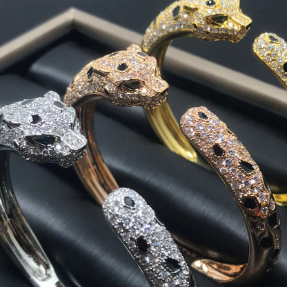 [Glitter Jewelry]PANTHERE BIG BRACELET DIAMONDS
