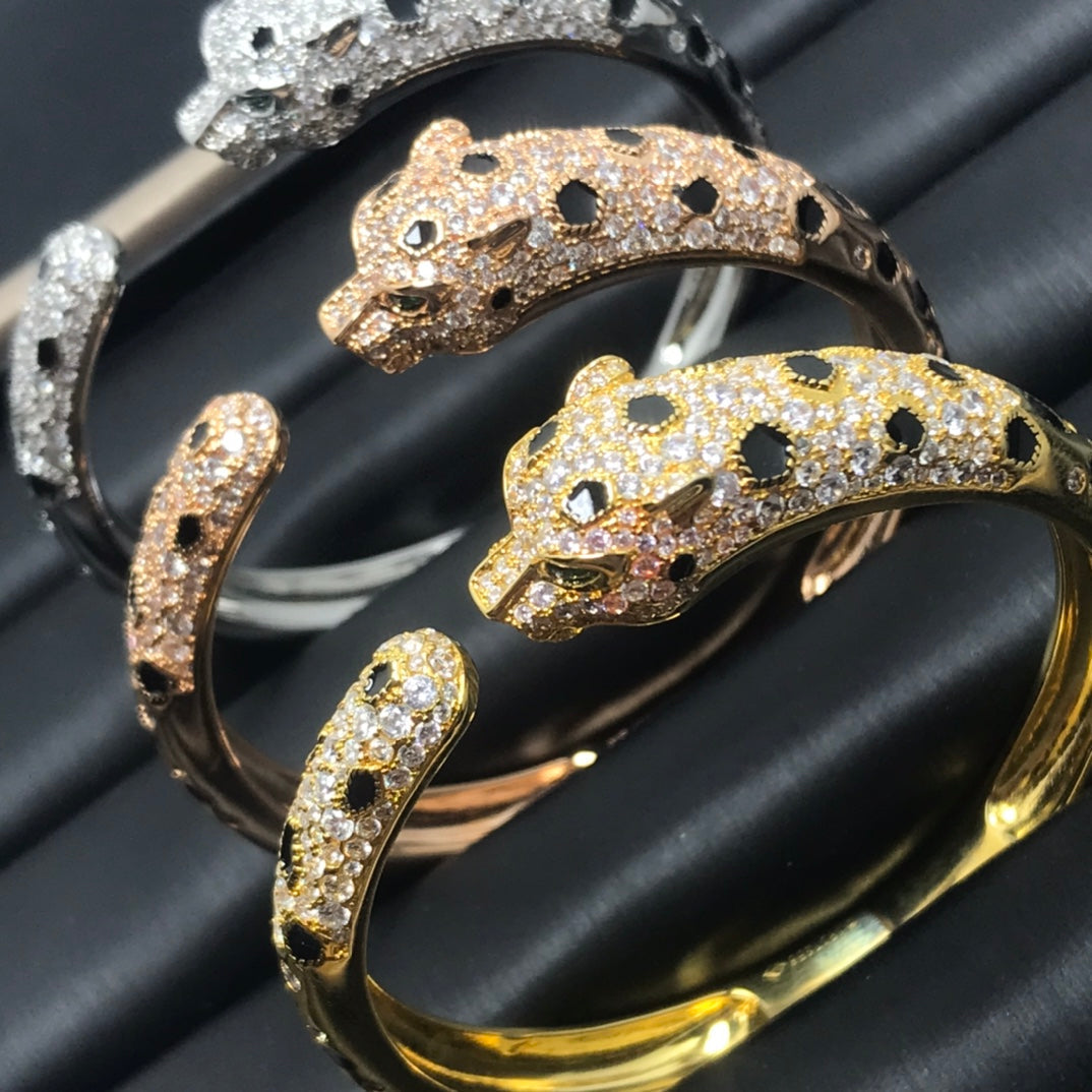 [Glitter Jewelry]PANTHERE BIG BRACELET DIAMONDS