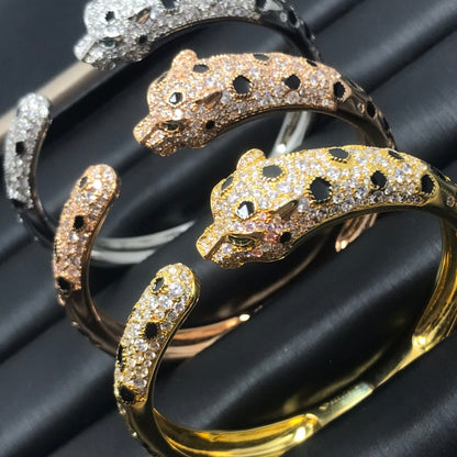 [Glitter Jewelry]PANTHERE BIG BRACELET DIAMONDS