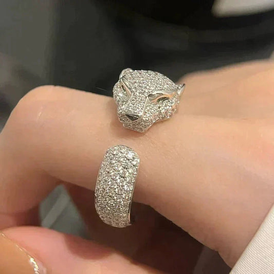 [Glitter Jewelry]PANTHERE 5.5MM ALL DIAMOND RING